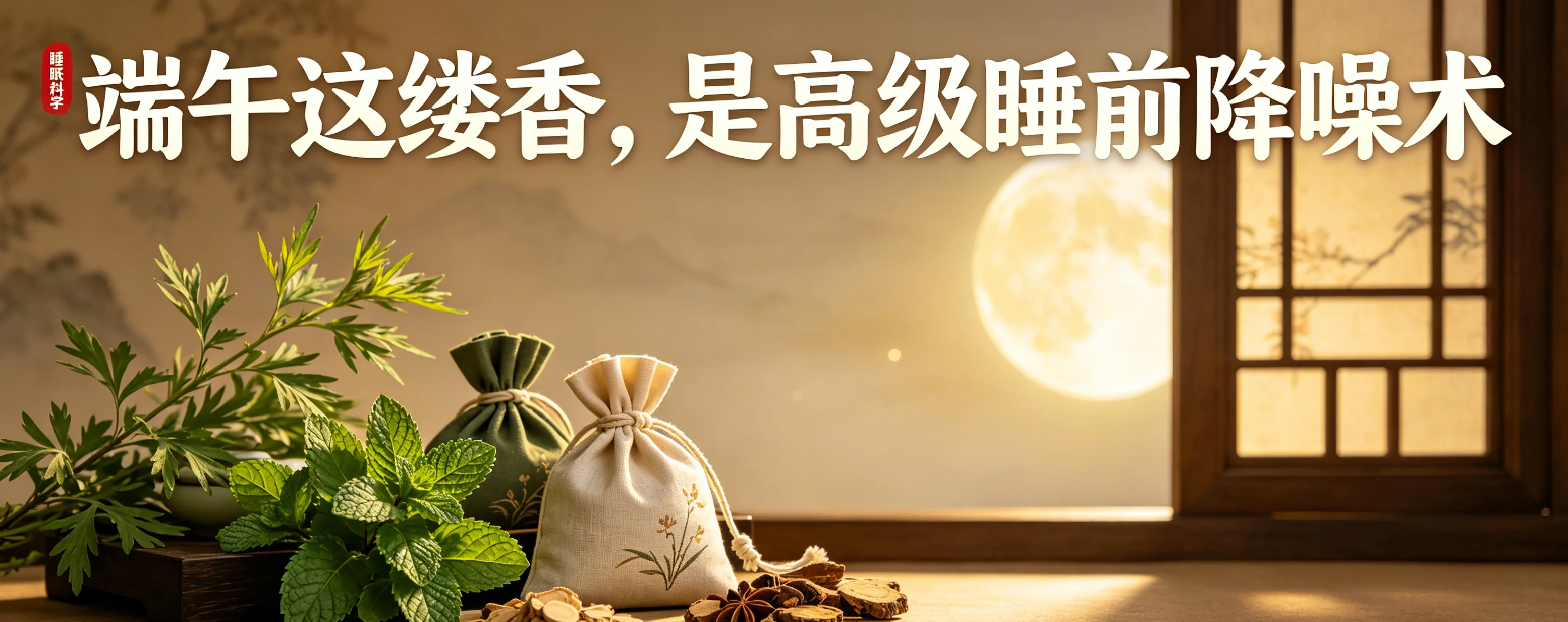 端午这缕香，是高级睡前降噪术