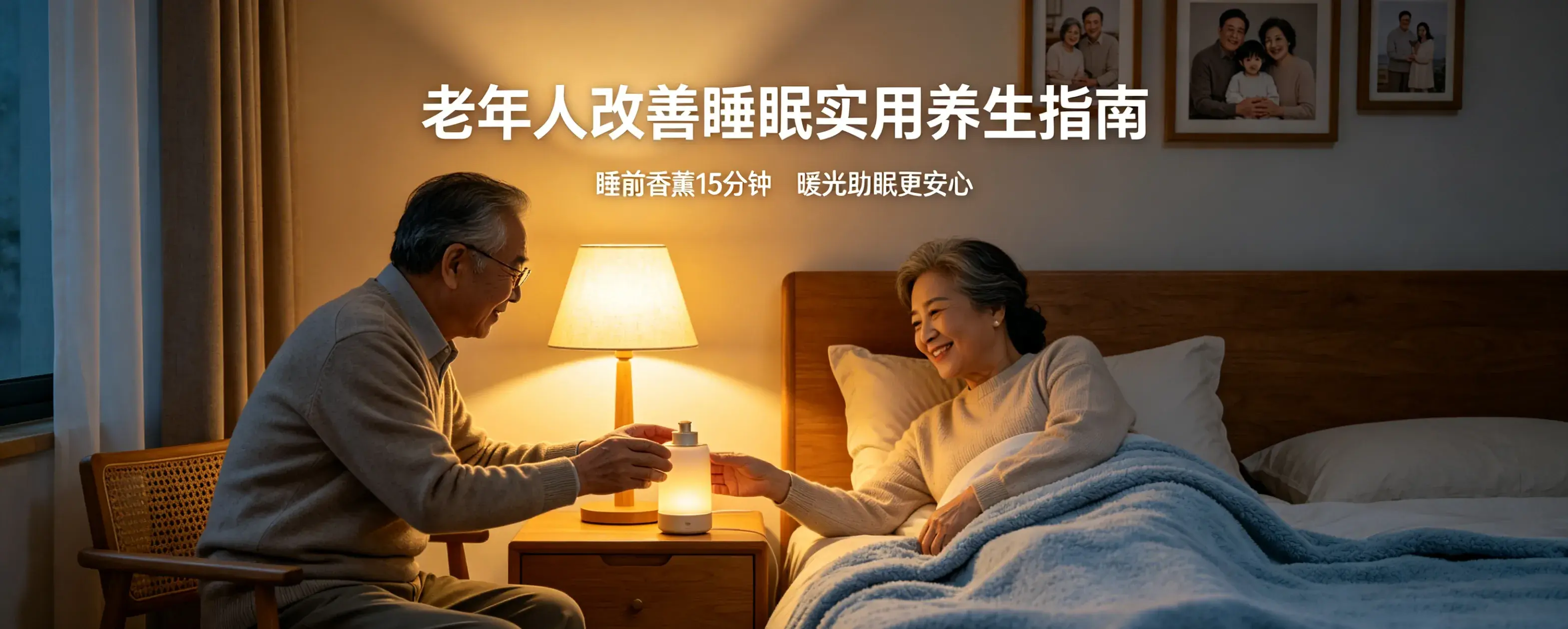 老年人改善睡眠实用养生指南