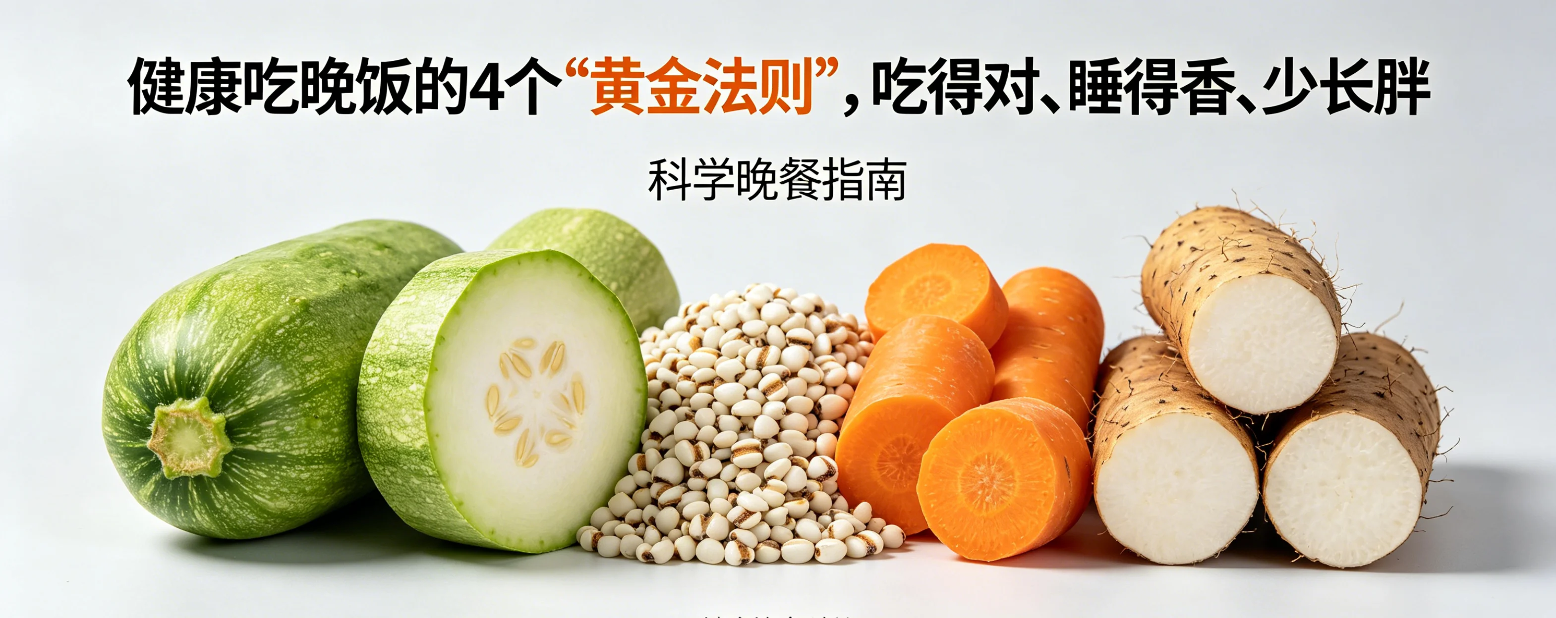 健康吃晚饭的4个"黄金法则"，吃得对、睡得香、少长胖